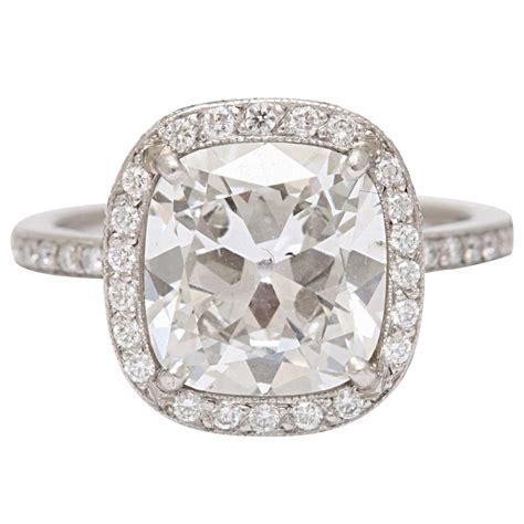 cartier ring engagement|cartier engagement rings cushion cut.